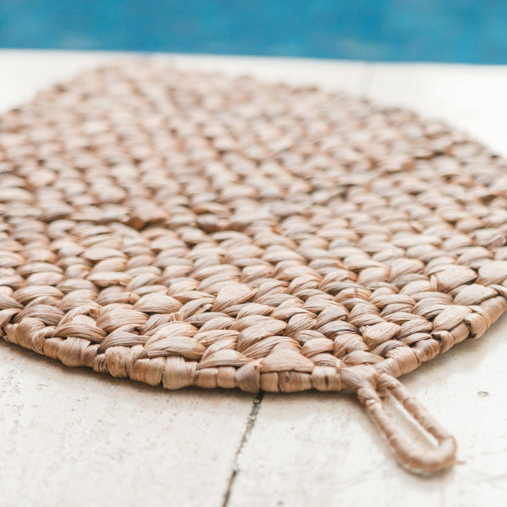 Tischset „Ditu“ blattförmig (2er, 4er oder 6er Set) – Boho-Dekoration