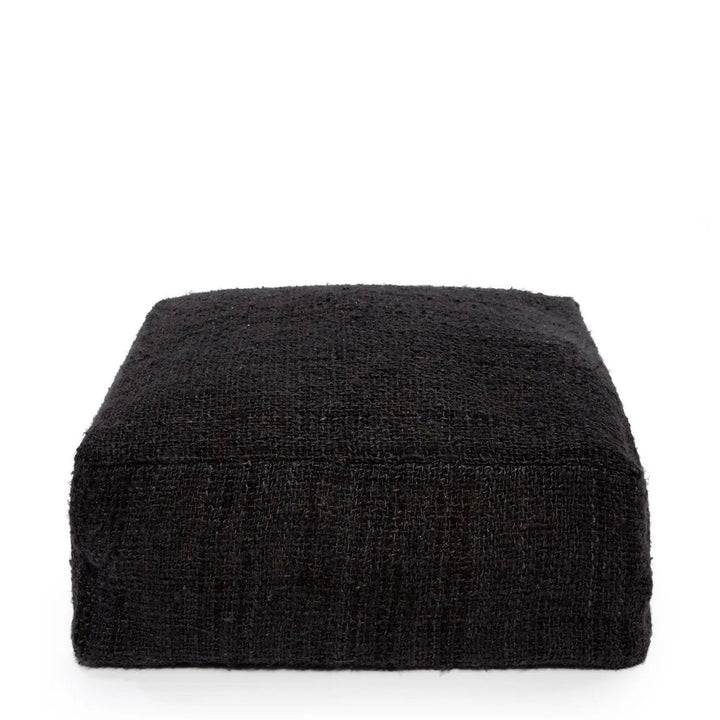 Boho-Pouf aus Baumwolle – Oh My Gee in Schwarz Navy