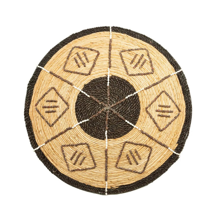 Cozumel Wandteller | Handgefertigte Boho-Dekoration