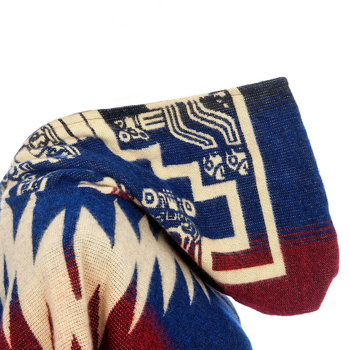 Alpaka-Poncho | Handgemacht in Ecuador | Inka-Design