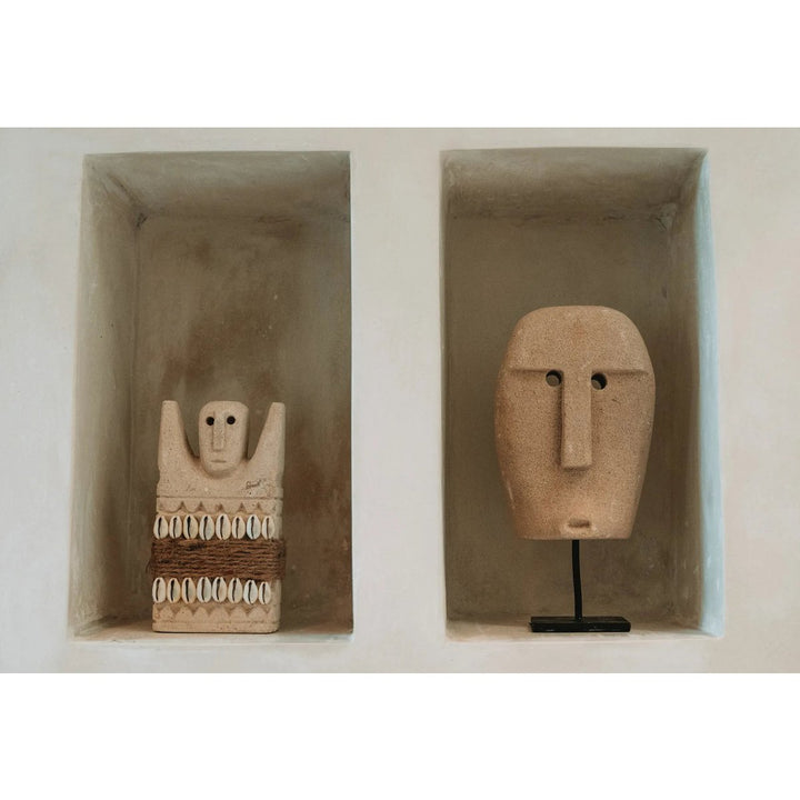 Der Sumba-Stein – Authentisches Kunstwerk aus Indonesien (Größe L)