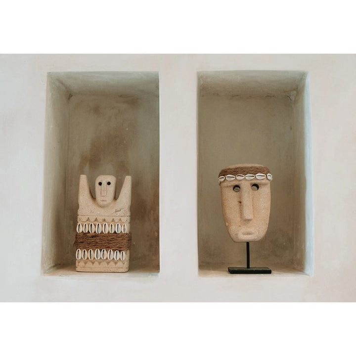 Der Sumba-Stein – Authentisches Kunstwerk aus Indonesien (Größe L)